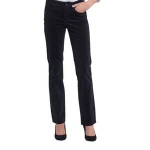 NYDJ Marilyn Black Straight Leg Jean